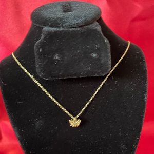 Lotus flower necklace